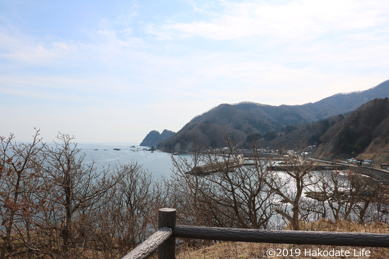 小谷石展望台からの風景
