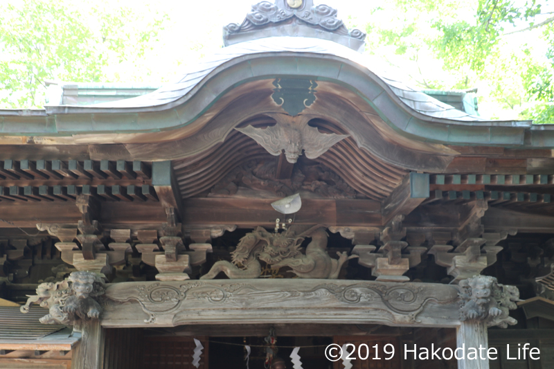 亀田八幡宮旧社殿