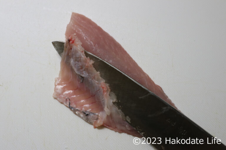 アカウオ(赤魚・アラスカメヌケ)の刺身を作る | Hakodate Life